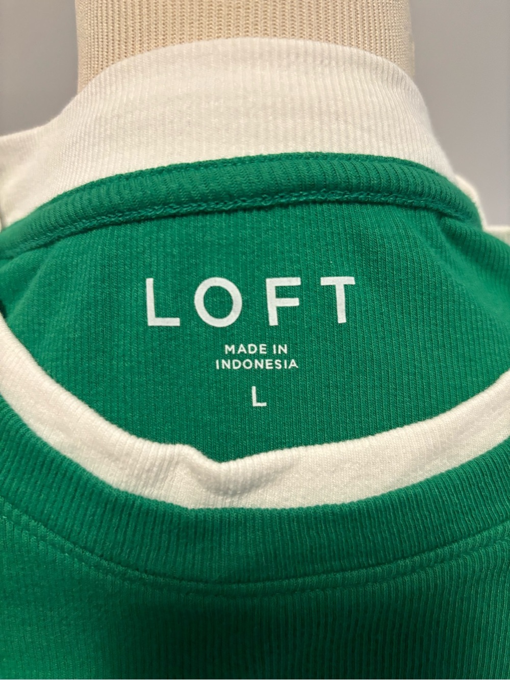LOFT Layered Perfect Ribbed Top - Picture 4 of 5